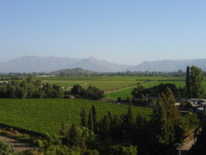 Vista panorámica del Valle de Aconcagua